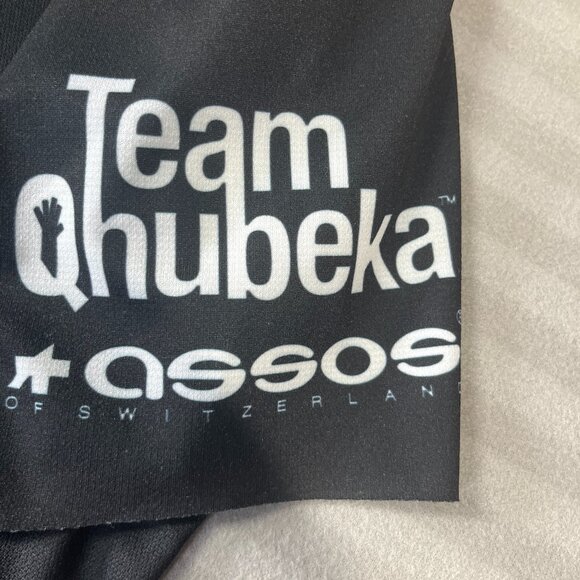 Assos Qhubeka 2024 XXL Jersey Limited Edition Mens Cycling Black - Picture 2 of 12